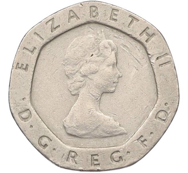 Монета 20 пенсов 1982 года Великобритания (Артикул: K12-81685) — Фото №2