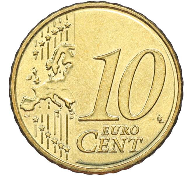 Монета 10 евроцентов 2016 года Франция (Артикул: K12-81688) — Фото №2