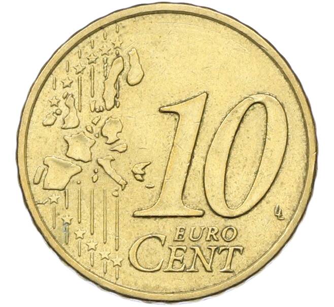 Монета 10 евроцентов 2003 года Франция (Артикул: K12-81689) — Фото №2