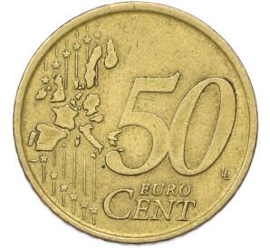 50 евроцентов 2000 года Испания — Фото №2