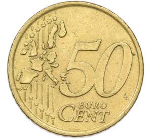 50 евроцентов 2002 года Италия — Фото №2