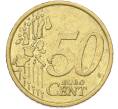 Монета 50 евроцентов 2002 года Италия (Артикул: K12-81694) — Фото №2
