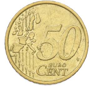 50 евроцентов 2002 года Италия — Фото №2