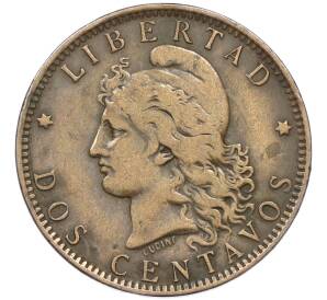 2 сентаво 1892 года Аргентина — Фото №1