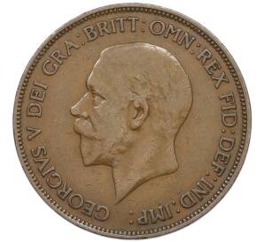 1 пенни 1930 года Великобритания — Фото №2