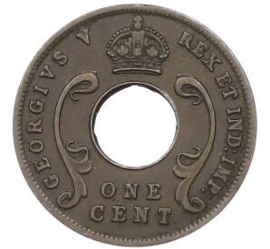 1 цент 1923 года Британская Восточная Африка — Фото №2