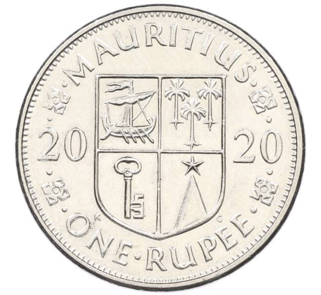Монета 1 рупия 2020 года Маврикий (Артикул: K1-7260) — Фото №1