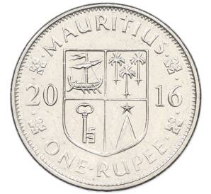 1 рупия 2016 года Маврикий — Фото №1