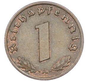 1 рейхспфенниг 1938 года A Германия — Фото №2