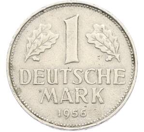 1 марка 1956 года G Западная Германия (ФРГ) — Фото №1