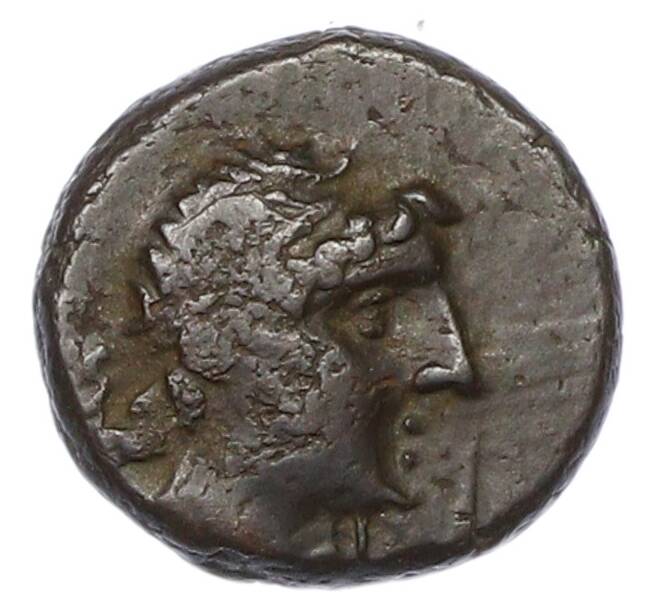 Монета Тетрахалк 150-140 гг до н.э. Пантикапей — Перисад IV (Артикул: K2-0839) — Фото №1