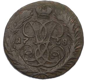 2 копейки 1758 года — Фото №1