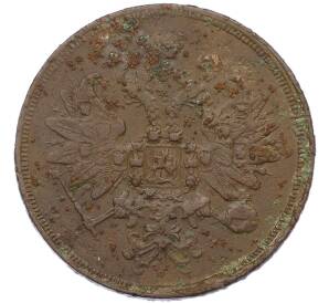 2 копейки 1860 года ЕМ — Фото №2