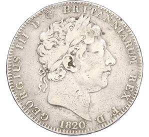 1 крона 1820 года Великобритания — Фото №2