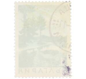 Почтовая марка 1 стотинка 1968 года Болгария «Пейзажи — Смолянские озера» — Фото №2