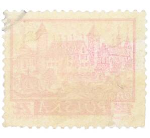 Почтовая марка 1.55 злотых 1960 года Польша «Исторические города Польши — Ополе» — Фото №2