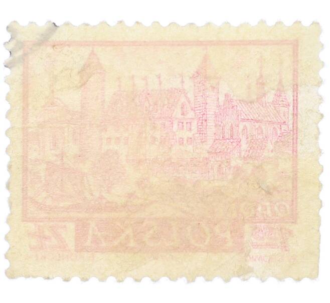 Почтовая марка 1.55 злотых 1960 года Польша «Исторические города Польши — Ополе» (Артикул: K12-81799) — Фото №2