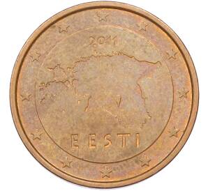 5 евроцентов 2011 года Эстония — Фото №1