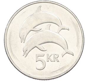 5 крон 1999 года Исландия — Фото №1