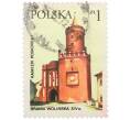 Почтовая марка 1 злотый 1977 года Польша «Замки и архитектурные памятники — Волинские ворота в Камень-Поморском» (Артикул: K12-81970) — Фото №1