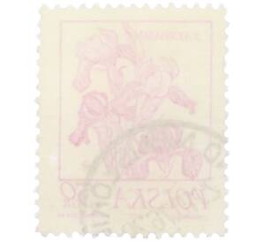 Почтовая марка 50 грошей 1974 года Польша «Растения в творчестве Станислава Выспяньского — Ирисы» — Фото №2