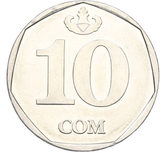 Монета 10 сом 2009 года Киргизия (Артикул: K12-82097) — Фото №1
