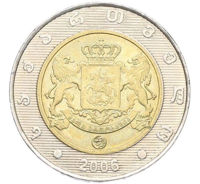 Монета 2 лари 2006 года Грузия (Артикул: K12-82101) — Фото №1