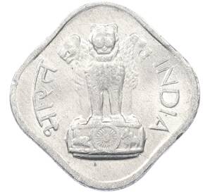 1 пайс 1966 года Индия — Фото №2
