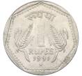 Монета 1 рупия 1991 года Индия (Артикул: K10-13774) — Фото №1