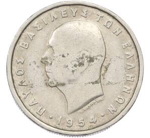 2 драхмы 1954 года Греция