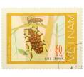 Почтовая марка 60 су 1977 года Вьетнам «Жуки-усачи — Золотистый жук-усач» (Артикул: K12-82043) — Фото №1