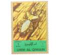 Почтовая марка 1 риял 1972 года Умм-эль-Кайвайн «Насекомые — Клоп-хищнец» (Надпись авиапочты) (Артикул: K12-82064) — Фото №1