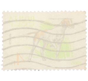 Почтовая марка 4 копейки 1965 года «Служебные и охотничьи собаки — Пойнтер» — Фото №2