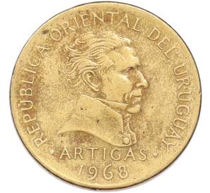 1 песо 1968 года Уругвай — Фото №2
