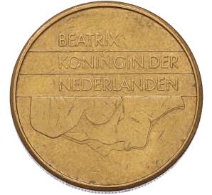 5 гульденов 1989 года Нидерланды — Фото №2