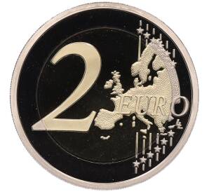 2 евро 2015 года Монако «800 лет основанию крепости» — Фото №2