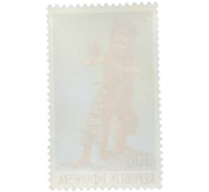 Почтовая марка 300 рупий 1994 года Индонезия «Культура и искусство — Танец Topeng Западная Ява» — Фото №2