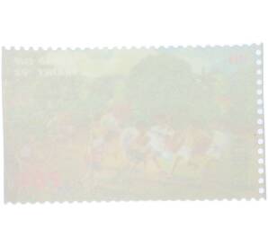 Почтовая марка 700 рупий 1998 года Индонезия «Чемпионат мира по футболу — Франция 98» — Фото №2