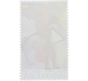 Почтовая марка 2500 рупий 2010 года Индонезия «Национальное культурное наследие — Кришна « — Фото №2