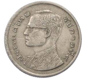 1 бат 1977 года (BE 2520) Таиланд — Фото №2