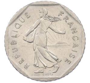 2 франка 1979 года Франция — Фото №2