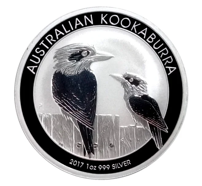 Монета 1 доллар 2017 года Австралия — Австралийская Кукабура (Артикул M2-35213)