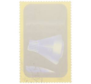 Почтовая марка 60 филлеров 1975 года Венгрия «Проект Союз-Аполлон — Меркурий-Атлас-5» — Фото №2