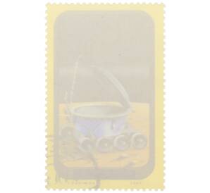 Почтовая марка 80 филлеров 1975 года Венгрия «Проект Союз-Аполлон — Луноход-1» — Фото №2