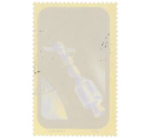 Почтовая марка 6 форинтов 1975 года Венгрия «Проект Союз-Аполлон — Стыковка» — Фото №2