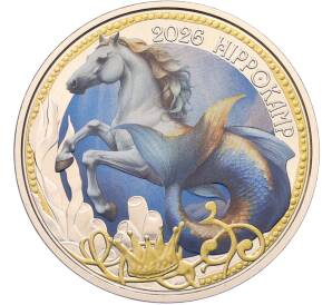 3 евро 2026 года Австрия «Фантастические мифические существа — Гиппокампус» — Фото №1