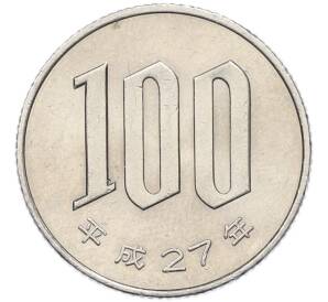 100 йен 2015 года Япония — Фото №1