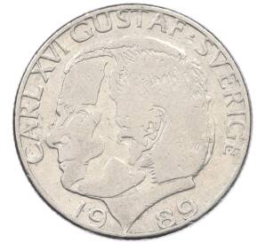 1 крона 1989 года Швеция — Фото №1