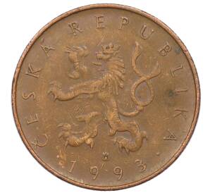 10 крон 1993 года Чехия — Фото №2