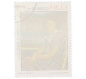 Почтовая марка 3 сентаво 1979 года Куба «Кубинские художники — Портрет Энмиты» — Фото №2